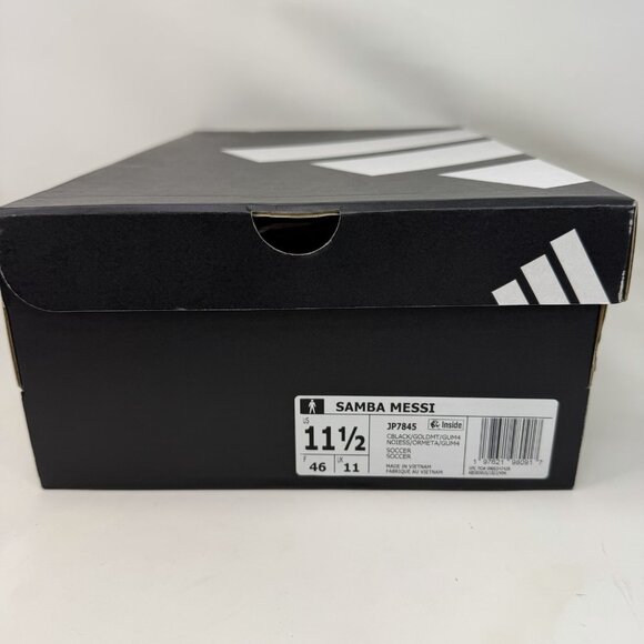 Adidas Samba Messi Athletic Shoes Black Pink Men's Size 11.5 - Picture 8 of 8